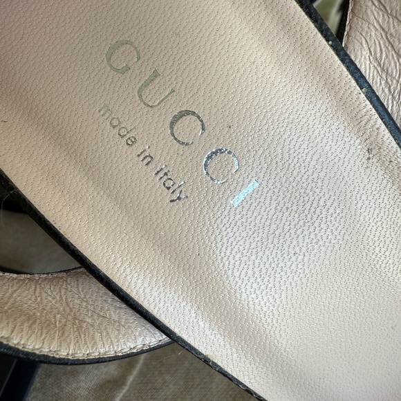 Gucci Black sandal- size 37(1/2) Sequin Marmont High Heeled
Look brand new - Picture 14 of 17